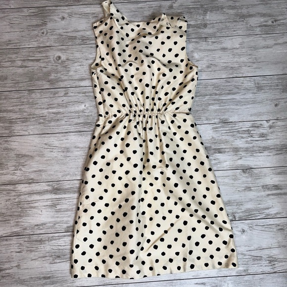 Kate Spade Cream Silk Dress Size 2 - Picture 2 of 4